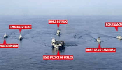 胆大妄为还是自我麻痹？6国航母舰队直扑东海，王毅接到电话，中美不能为敌