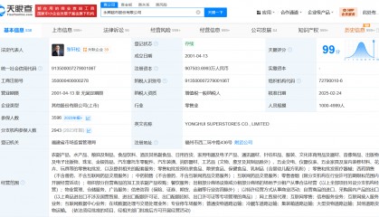 永辉超市被执行39.08万 永辉超市成被执行人