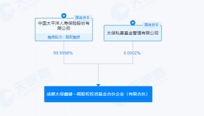 太平洋寿险成立50亿元股权投资基金