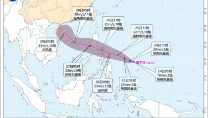 第20号台风“博罗依”生成！