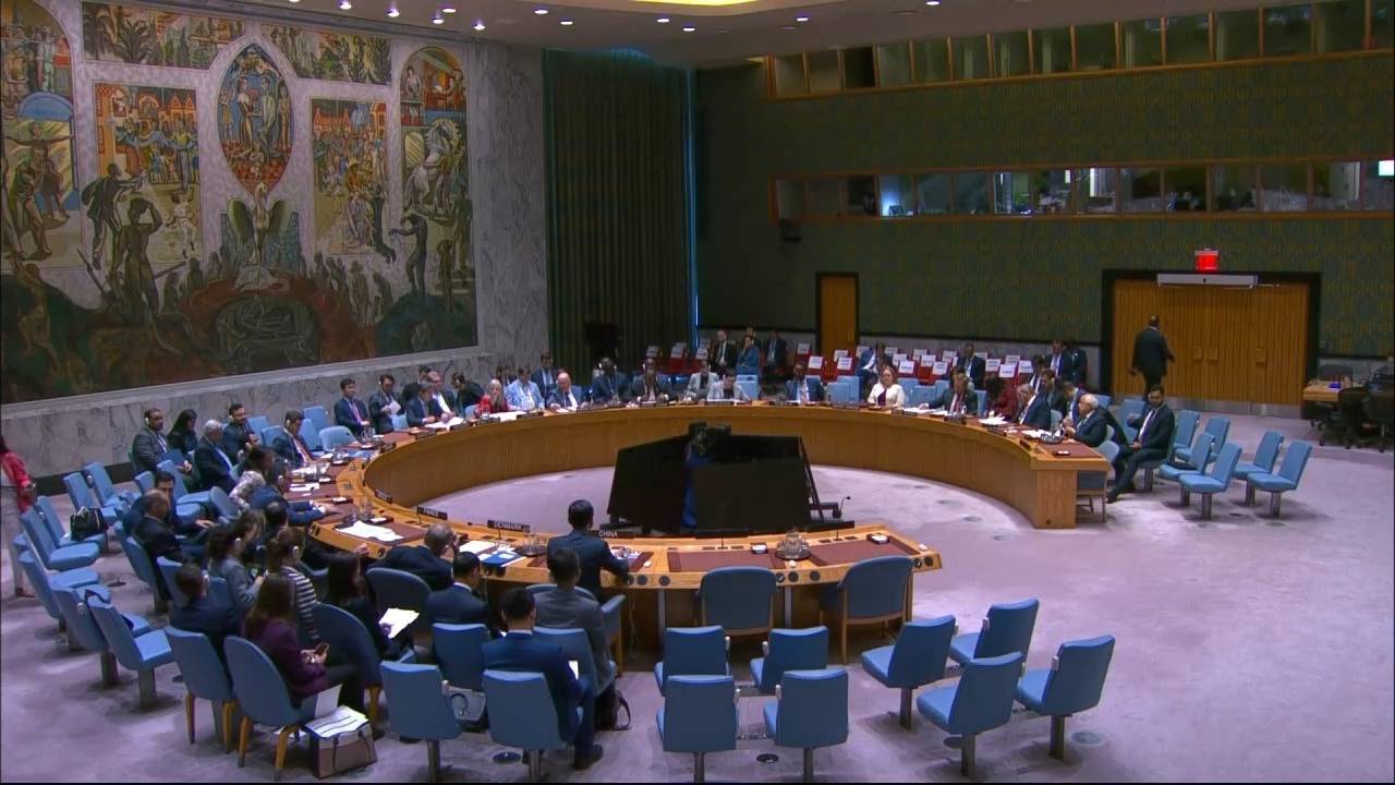 联合国安理会举行巴勒斯坦问题高级别会议 中方强调必须立即结束加沙惨剧