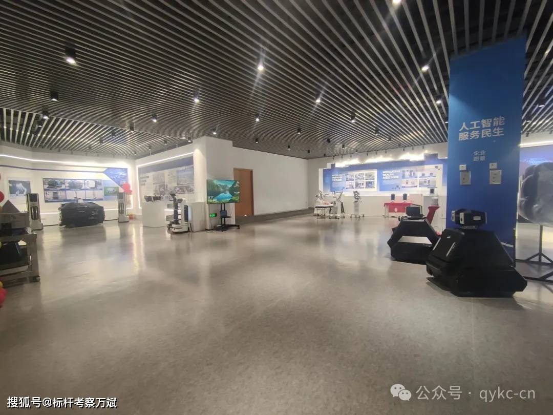 考察上海深兰科技 参观深兰科技展厅